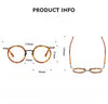 Mael Titanium Vintage Round Eyeglasses Frames