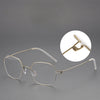 Titanium Vintage Geometric Eyeglasses Frames  RICHELLE