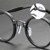 Tadeo Titanium Vintage Round Eyeglasses Frames