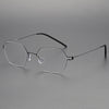 Titanium Vintage Geometric Eyeglasses Frames  RICHELLE