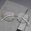 Titanium Vintage Geometric Eyeglasses Frames  RICHELLE