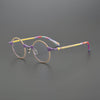 Bevin Round Titanium Glasses Frame