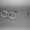 Retro Titanium Square Glasses Frame DATA423