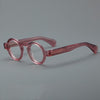 Campos Acetate Round Retro Glasses Frame