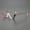 Cyd Retro Semi Circle Acetate Glasses Frame