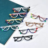 Cyd Retro Semi Circle Acetate Glasses Frame