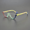 Cyd Retro Semi Circle Acetate Glasses Frame