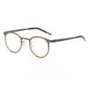 Ultra-light pure titanium retro round glasses frame