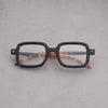 Des Vintage Black Square Glasses Frame