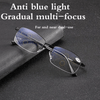 Titanium Progressive Far And Near Dual-Use Reading Glasses