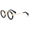 Edra Vintage Acetate Round Optical Glasses Frame