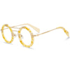 Edra Vintage Acetate Round Optical Glasses Frame