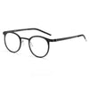 Ultra-light pure titanium retro round glasses frame