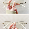 Fashion Butterfly Metal Female Glasses