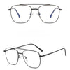 Oversize Aviator Metal Women Glasses