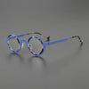 Jago Titanium Acetate Round Glasses Frame