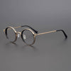 Kay Retro Round Optical Metal Glasses Frame