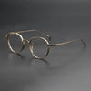 Monroe Titanium Round Glasses Frame