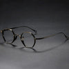 Monroe Titanium Round Glasses Frame