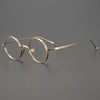 Monroe Titanium Round Glasses Frame