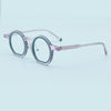 Perri Retro Round Acetate Optical Glasses Frames