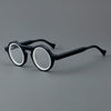 Pluto Acetate Round Retro Glasses Frame