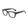 Sutton Retro Rectangle Acetate Glasses Frame