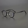 Tate Vintage Round Acetate Glasses Frame