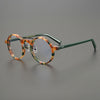 Van Vintage Round Acetate Optical Glasses Frame