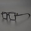 Wacleah Large Square Acetate Eyeglass Frame