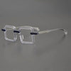 Wacleah Large Square Acetate Eyeglass Frame