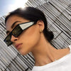 Fashion Rectangle Small Sunglasses Women Mirror Sunglasses