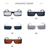 Fashion Rectangle Small Sunglasses Women Mirror Sunglasses