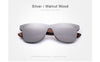 Luxury Wood Polarized Mirrored Sunglasses