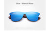 Luxury Wood Polarized Mirrored Sunglasses