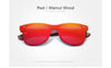 Luxury Wood Polarized Mirrored Sunglasses