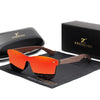 Luxury Wood Polarized Mirrored Sunglasses