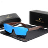 Luxury Wood Polarized Mirrored Sunglasses